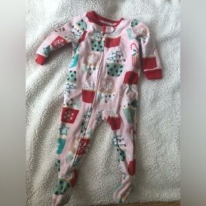 Christmas footie pajamas